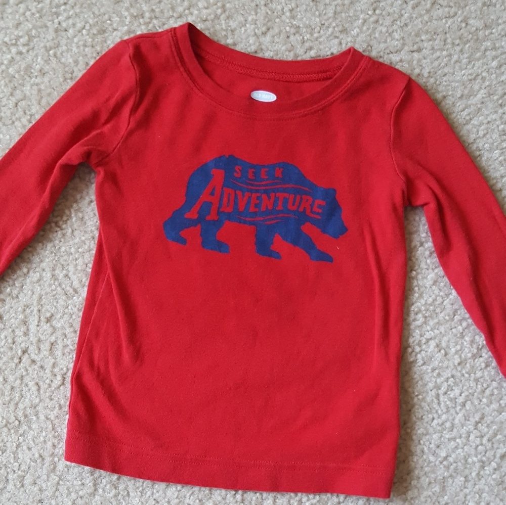 Old Navy "Seek Adventure" long sleeve - 18mo